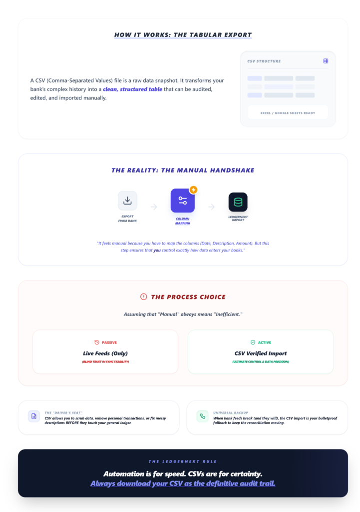 What Are CSV Bank Statements?